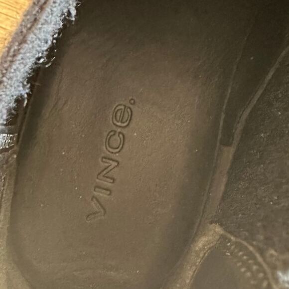 Vince Men's Bonham Leather Chelsea Water Resistant Boot Black 8 - Picture 8 of 12